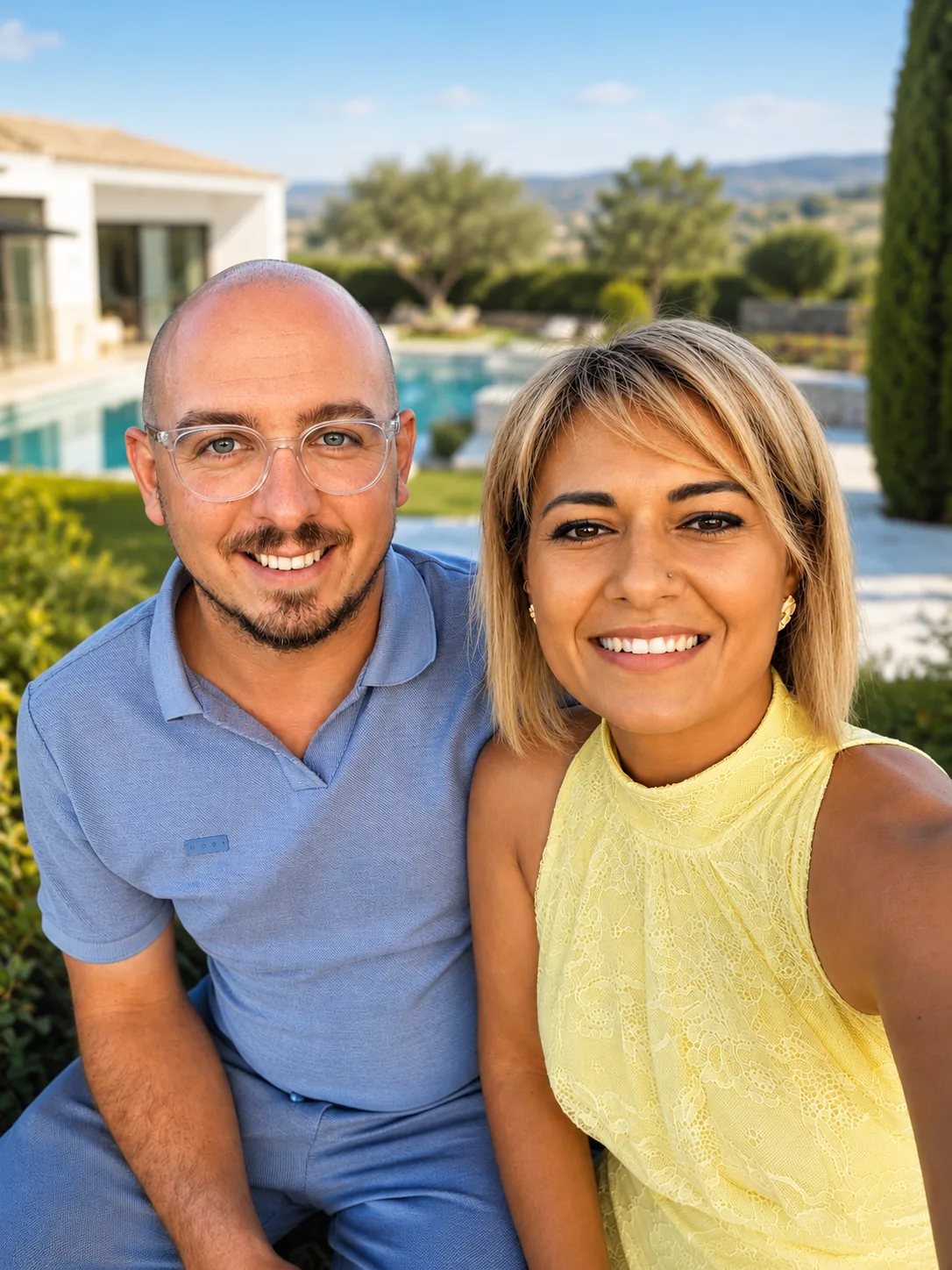 Loris Géladzé et Jennifer Laura